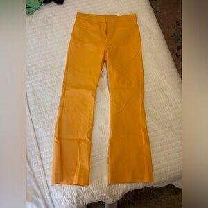 Orange Zara pants!